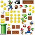 Comfortcorrect Nintendo Super Mario Build A Scene Peel And Stick Wall Decal CO28728